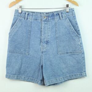 Route 66 11/12 S M Denim Shorts Y2K Utility Workwear Grunge Baggy Jorts Skater
